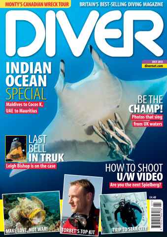 DIVER issue JULY 2013