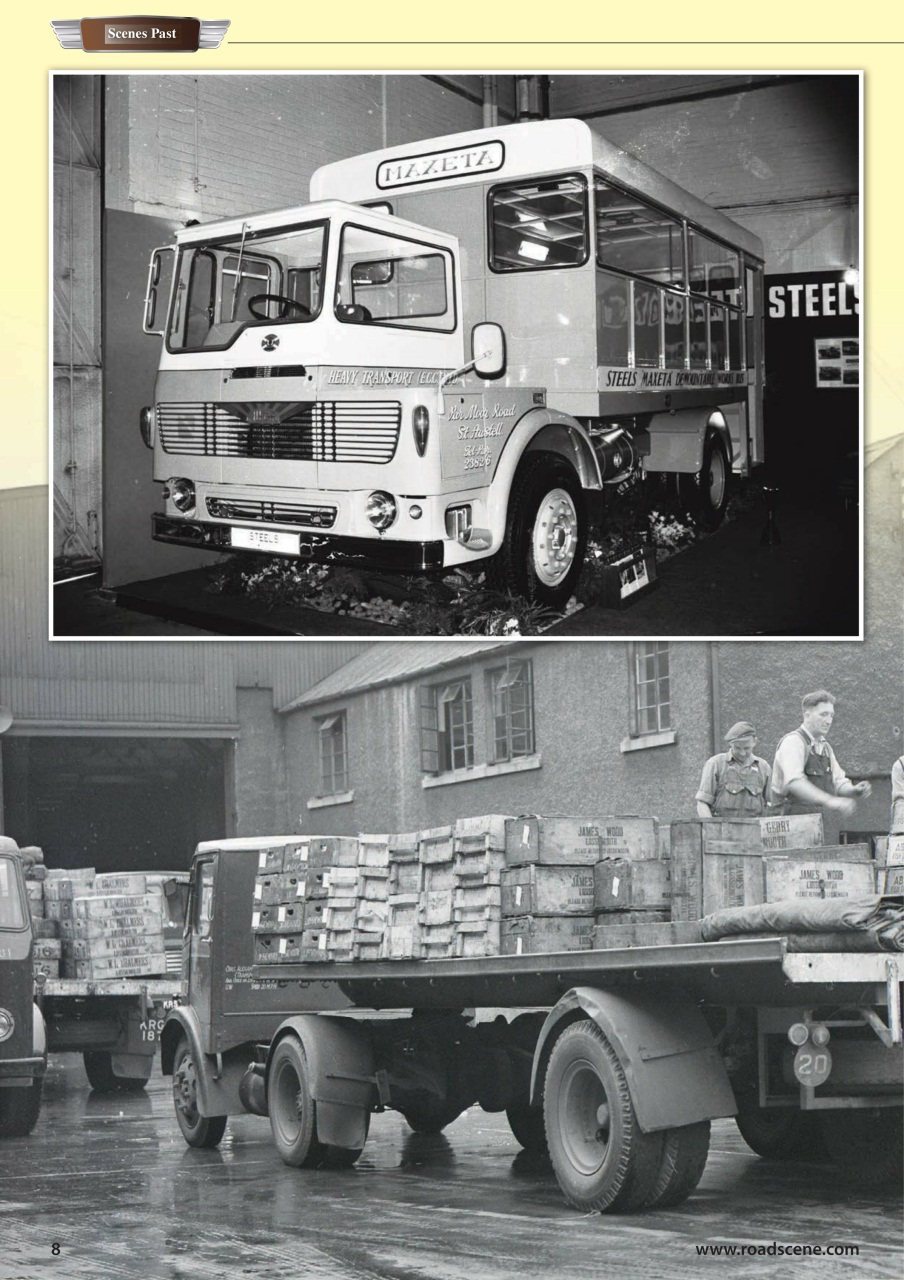 Vintage Roadscene Preview Pages