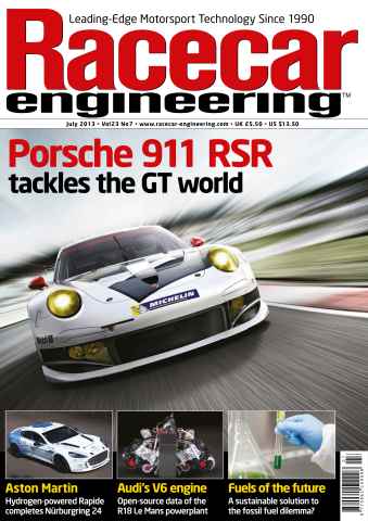 Racecar Engineering issue Racecar Engineering July 2013