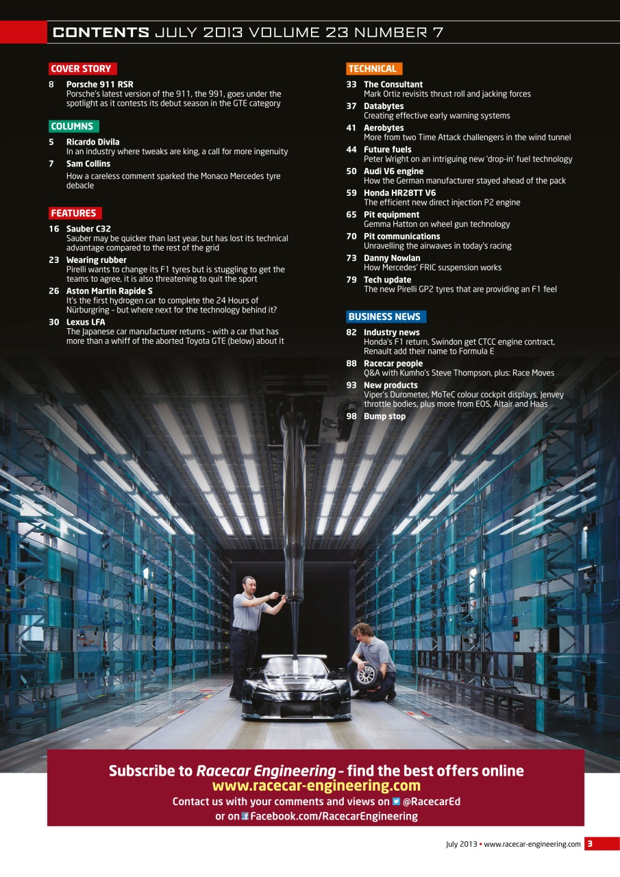 Racecar Engineering Preview Pages