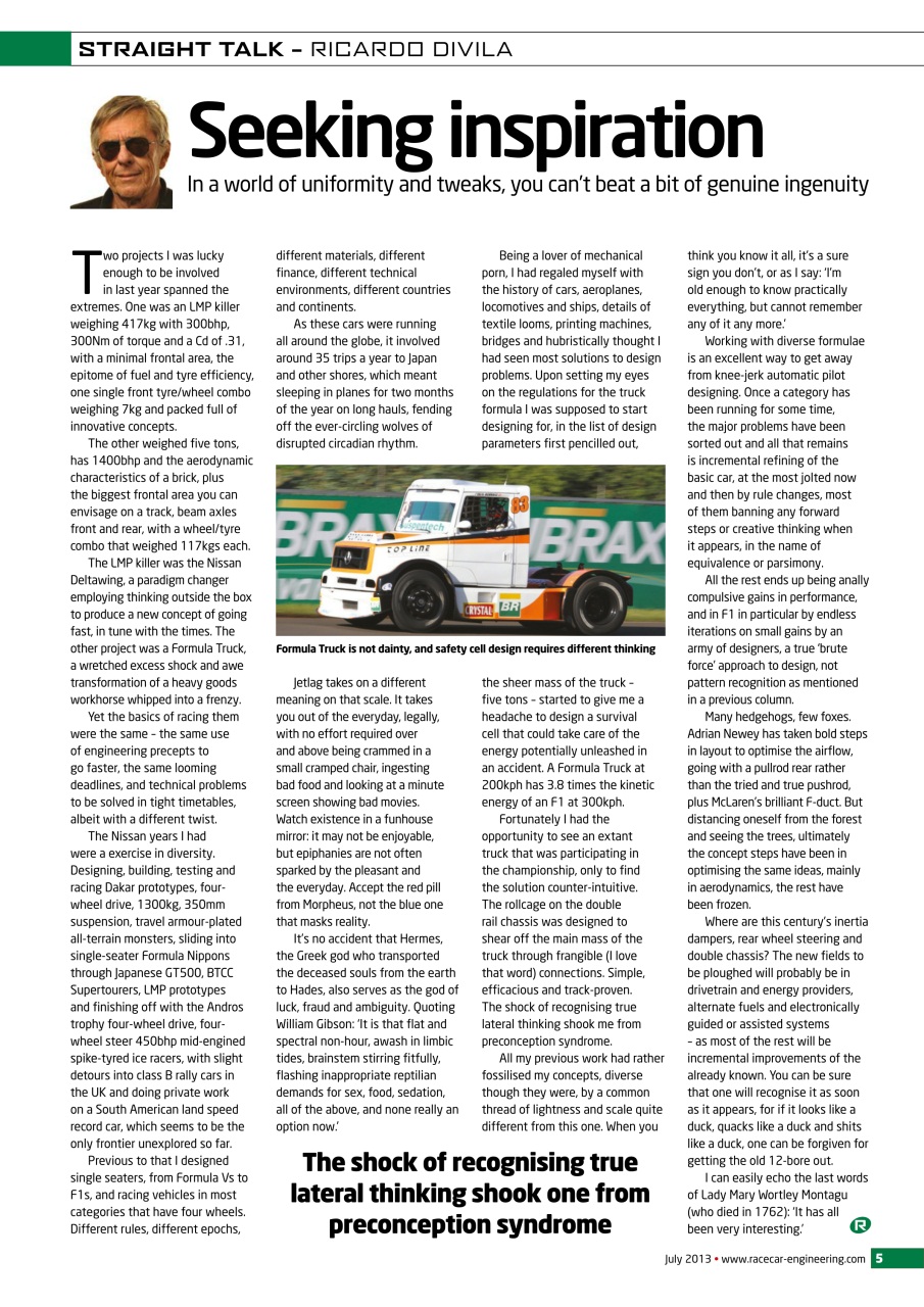 Racecar Engineering Preview Pages