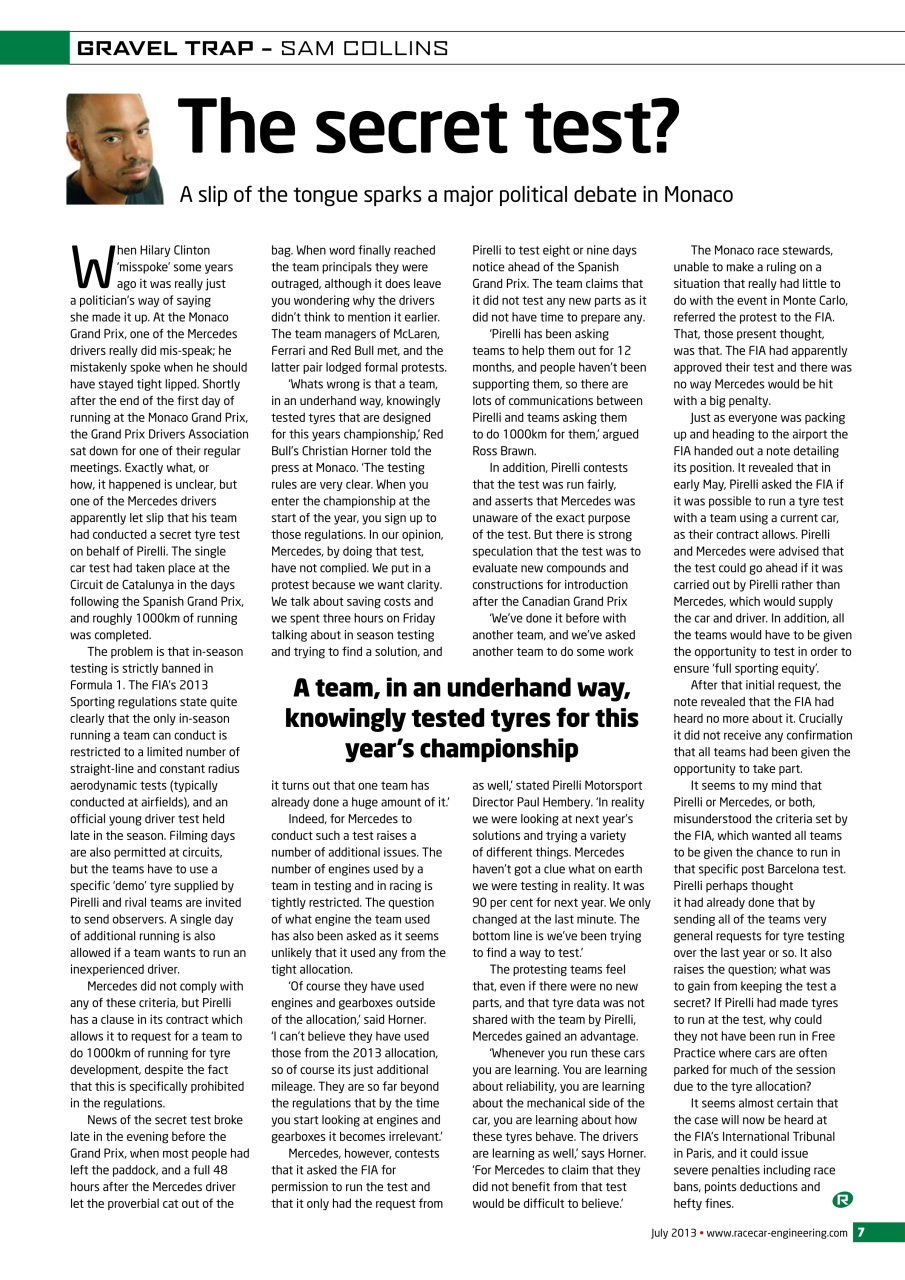 Racecar Engineering Preview Pages