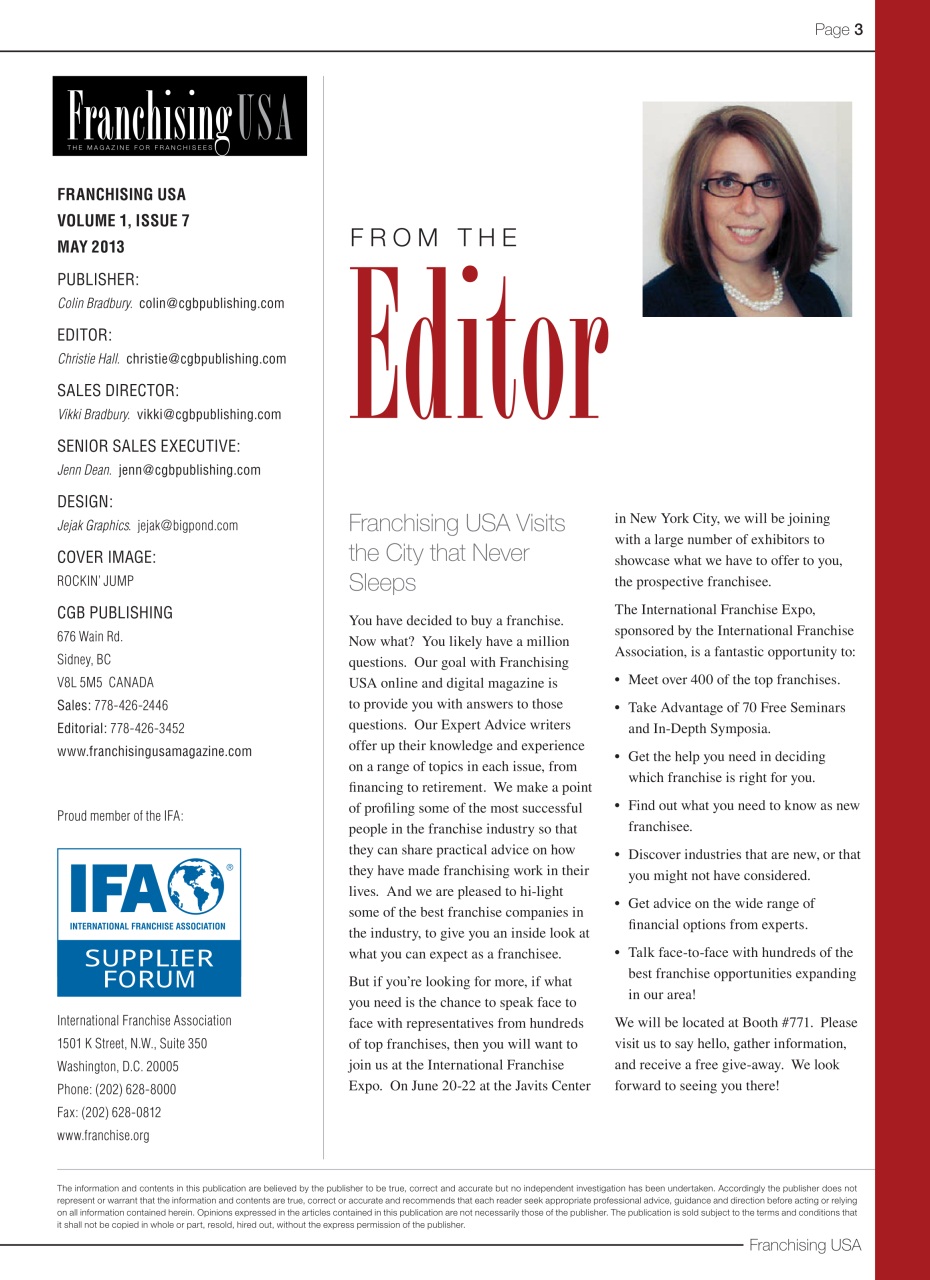 Franchising USA Preview Pages
