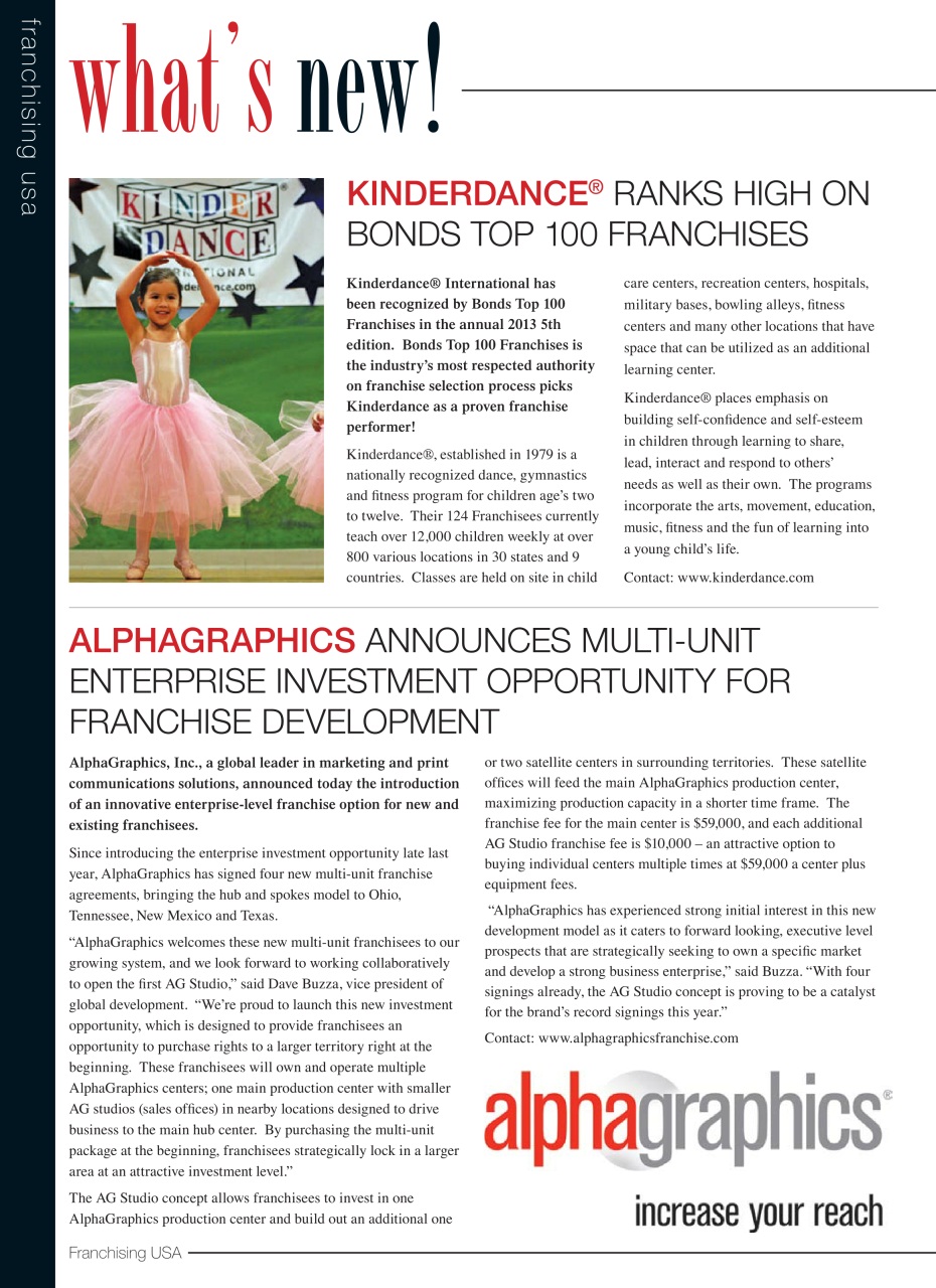 Franchising USA Preview Pages