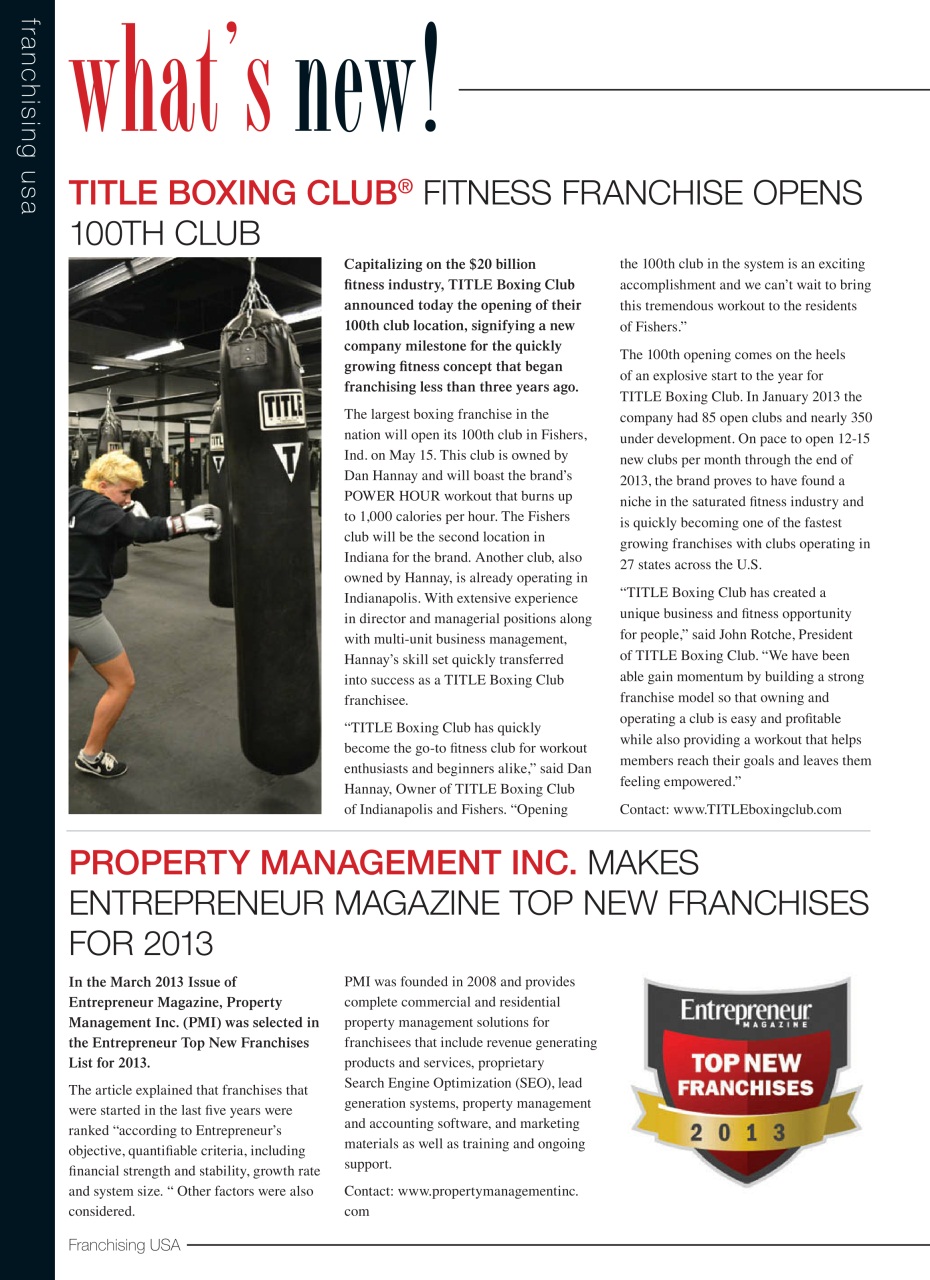 Franchising USA Preview Pages
