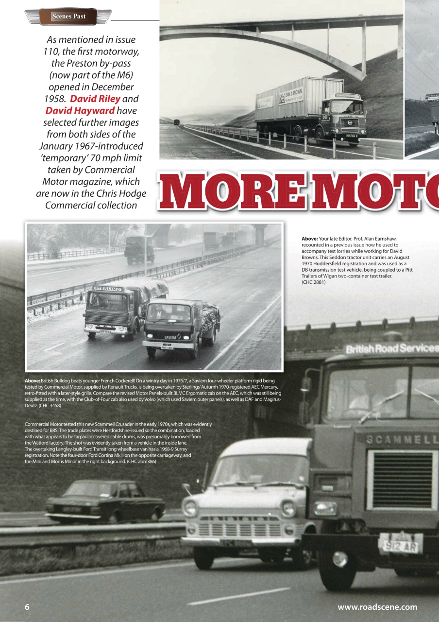 Vintage Roadscene Preview Pages
