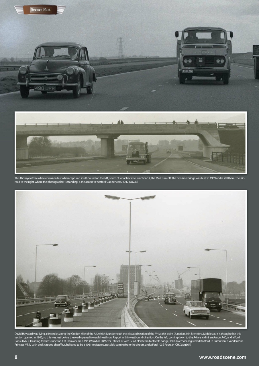 Vintage Roadscene Preview Pages