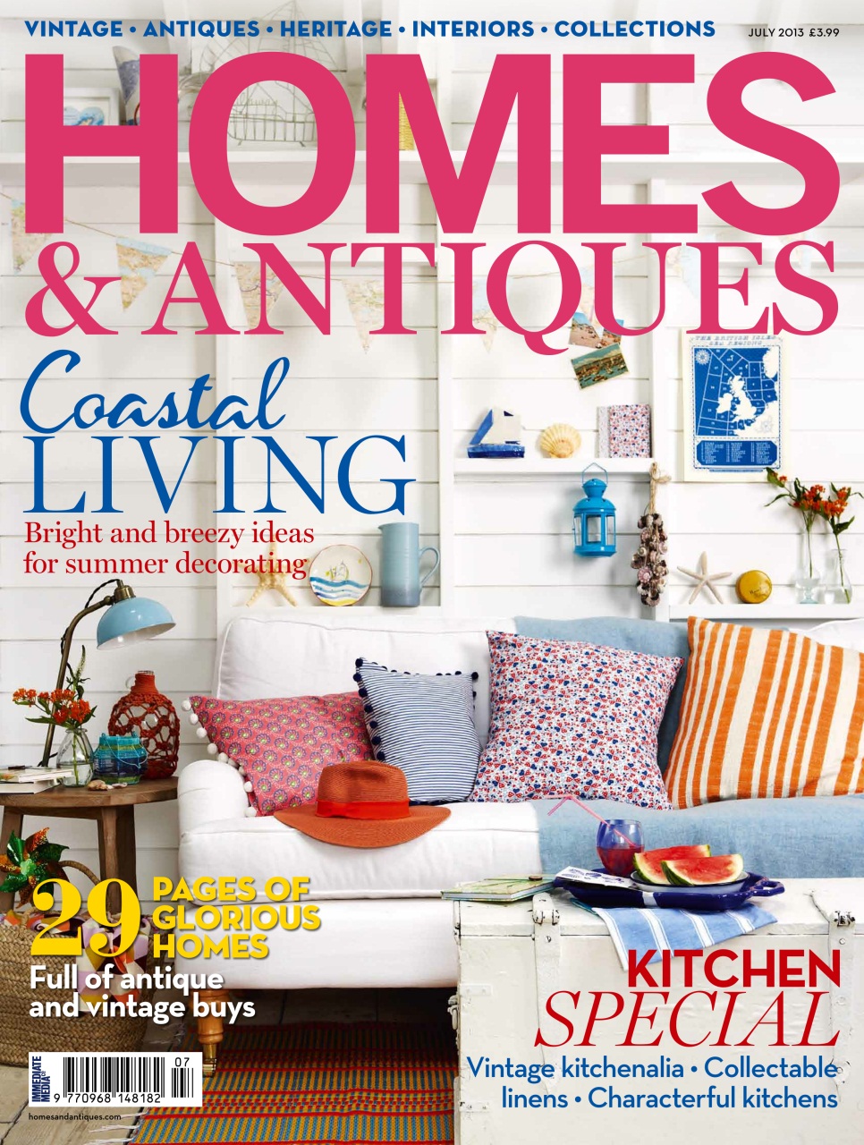 Homes & Antiques Magazine Preview Pages