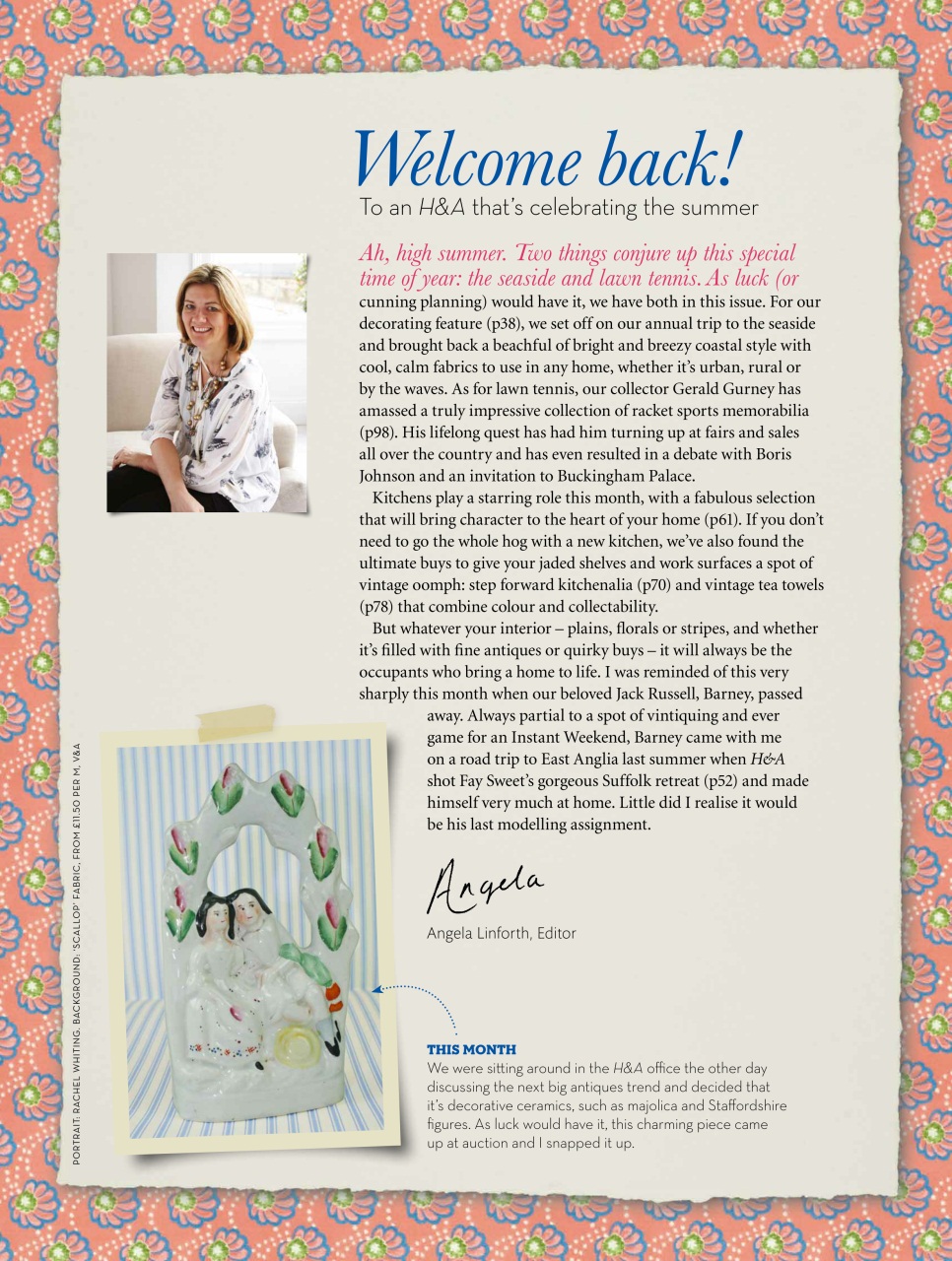 Homes & Antiques Magazine Preview Pages