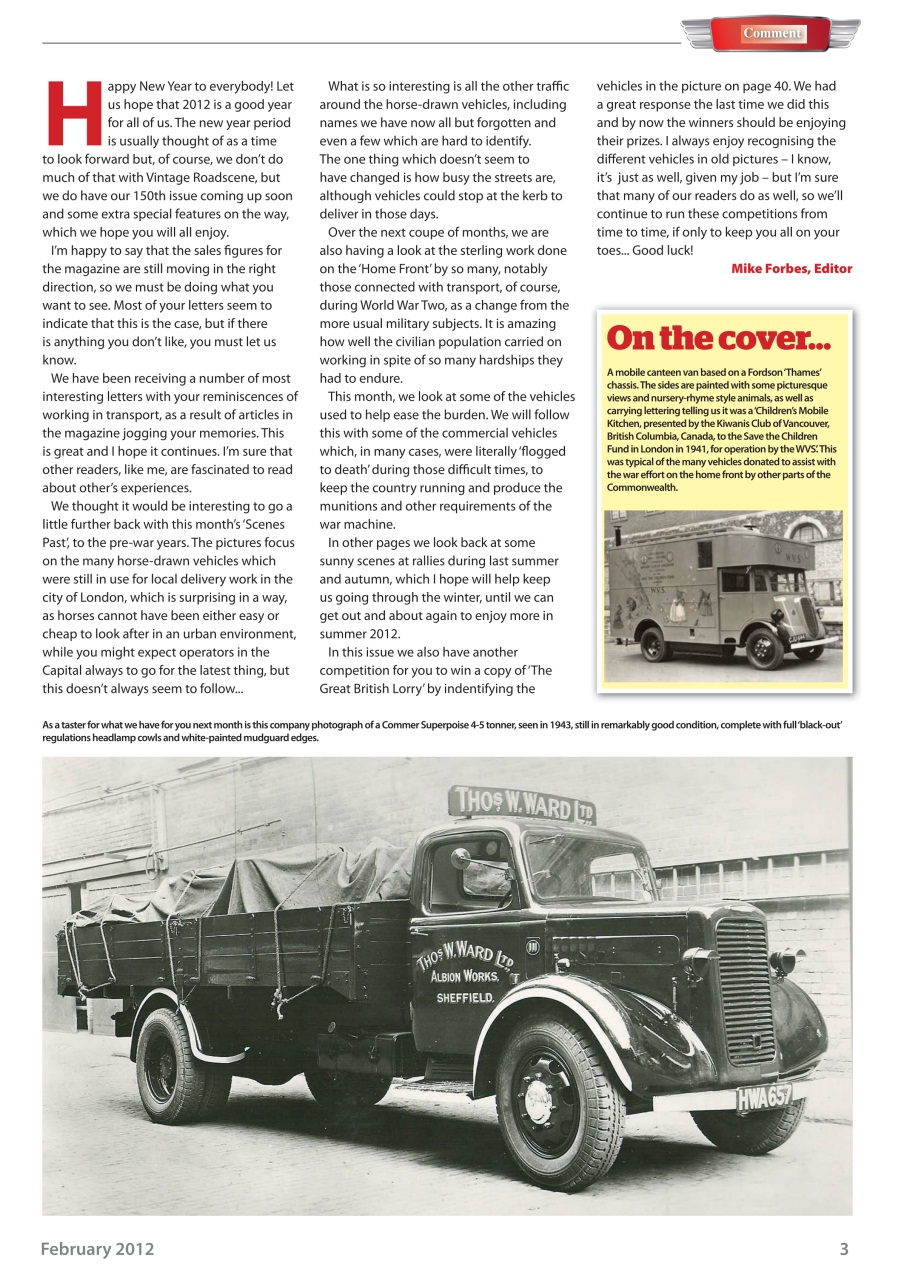 Vintage Roadscene Preview Pages