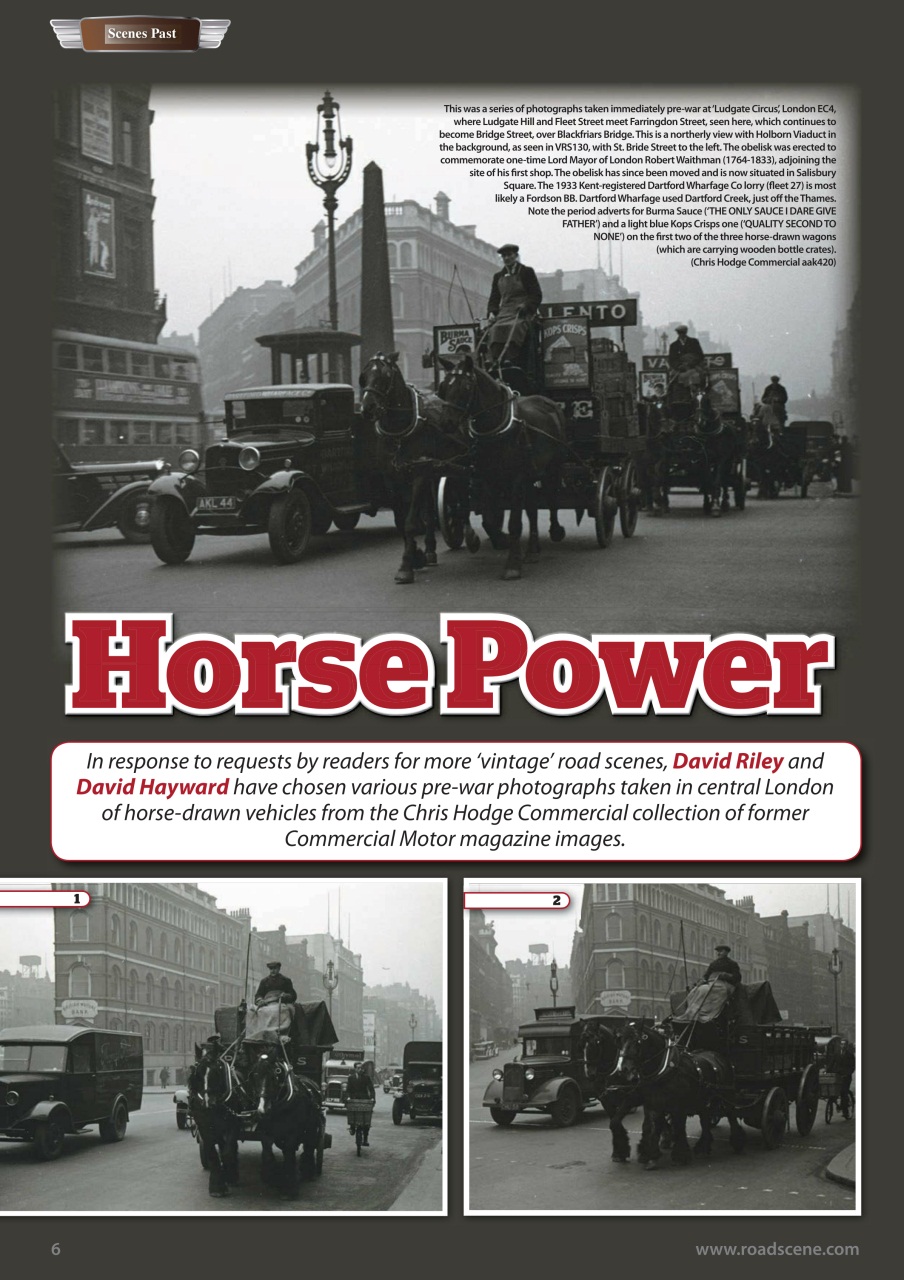 Vintage Roadscene Preview Pages