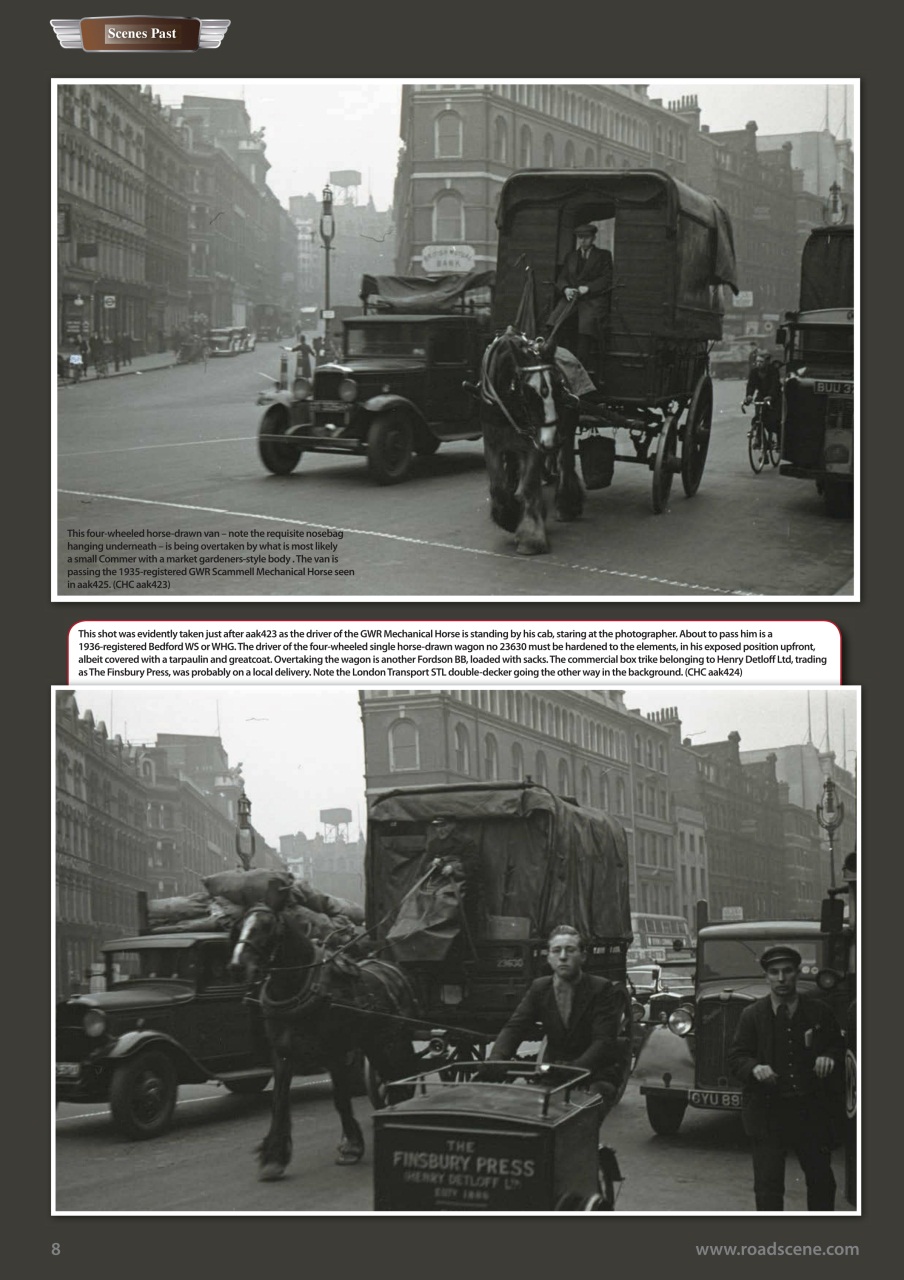 Vintage Roadscene Preview Pages