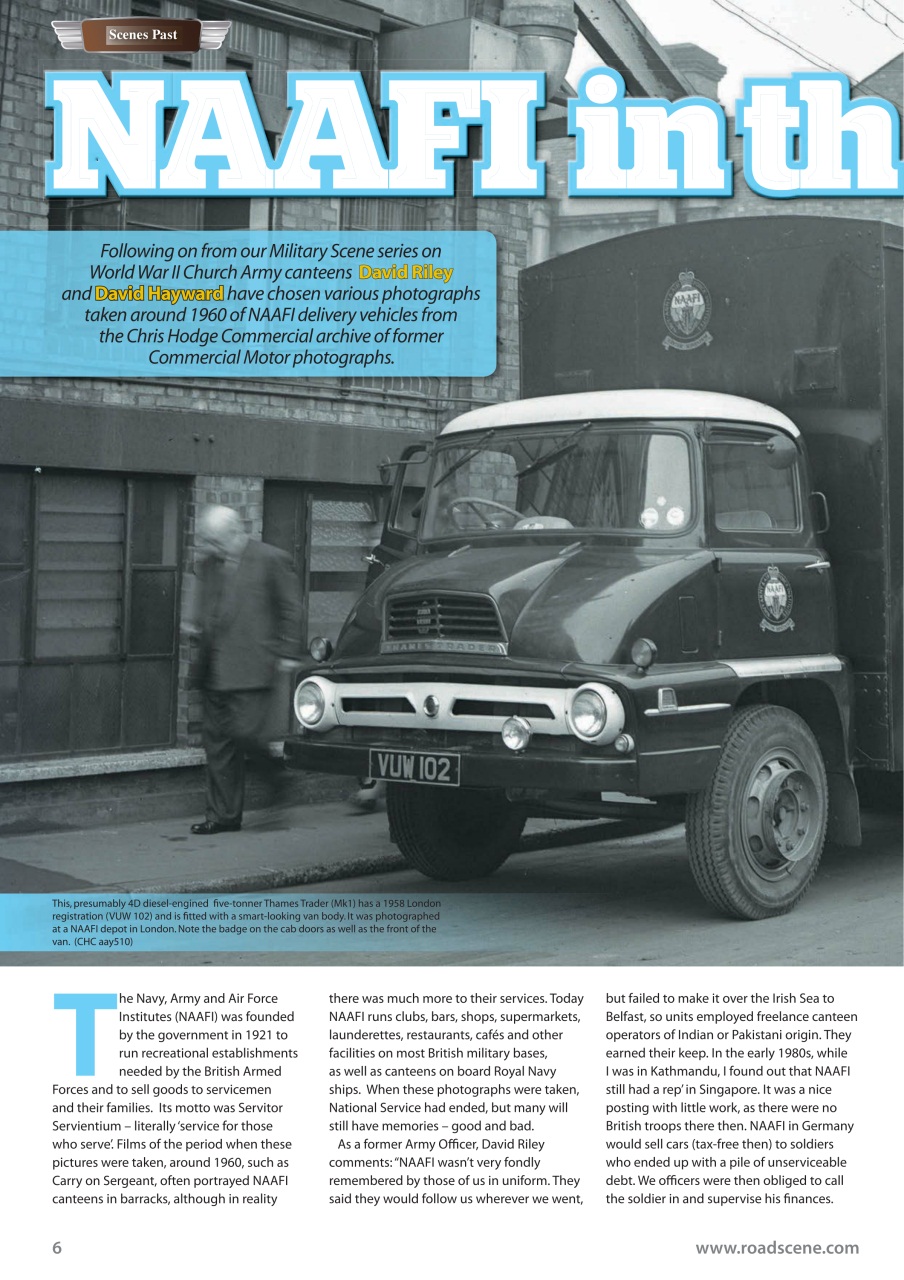 Vintage Roadscene Preview Pages