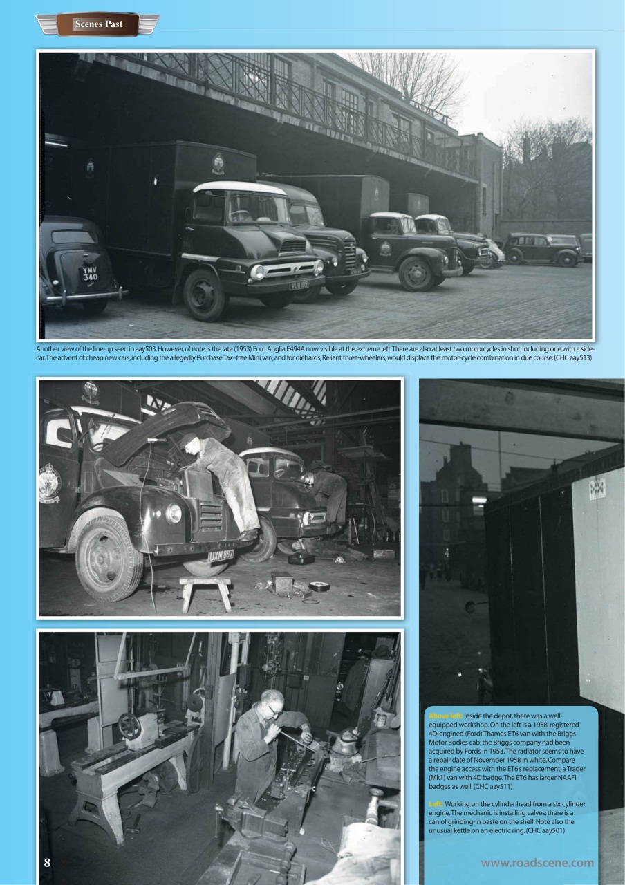 Vintage Roadscene Preview Pages