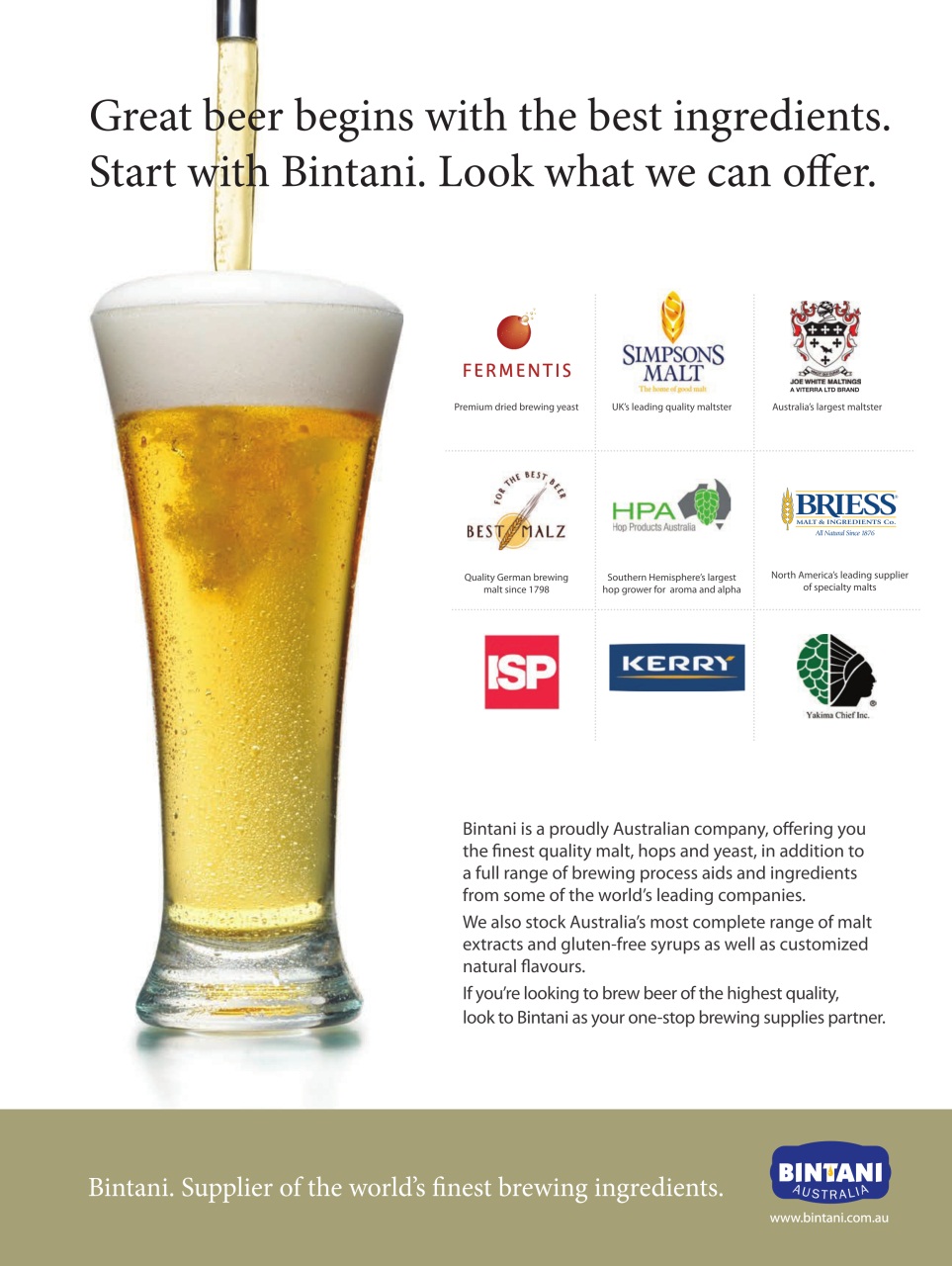 Beer and Brewer Preview Pages