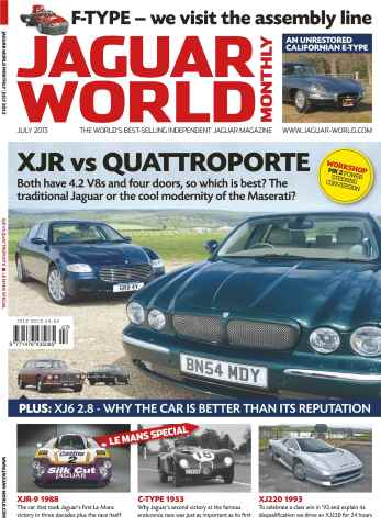 Jaguar World issue Le Mans Special July 2013