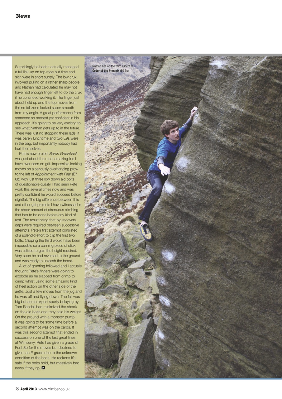 Climber Preview Pages