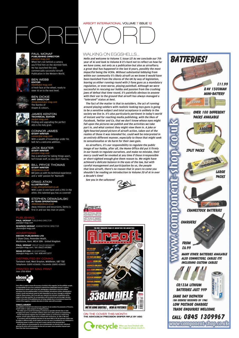 Airsoft International Preview Pages