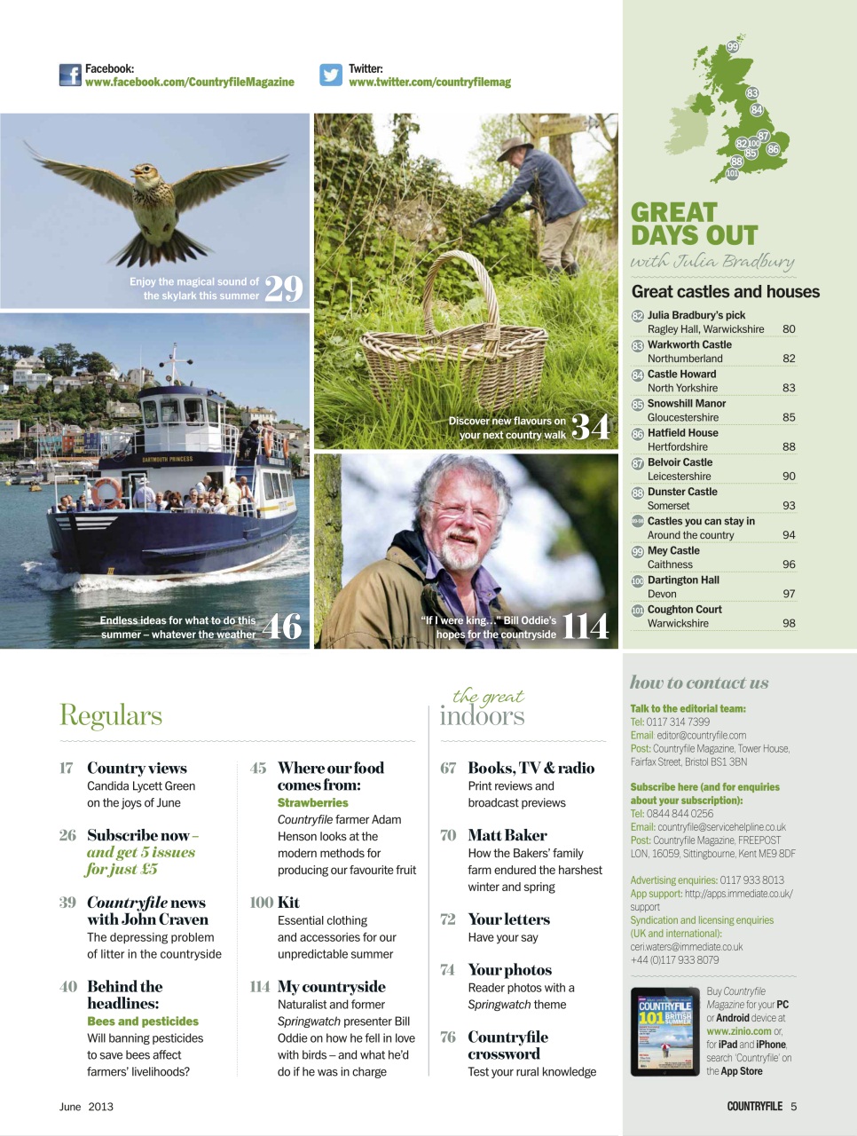 BBC Countryfile Magazine Preview Pages