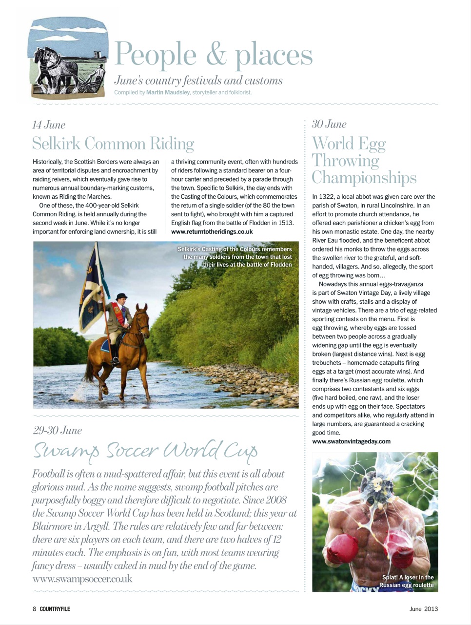 BBC Countryfile Magazine Preview Pages