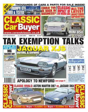 Classic Car Buyer issue CCB 12 June 2013