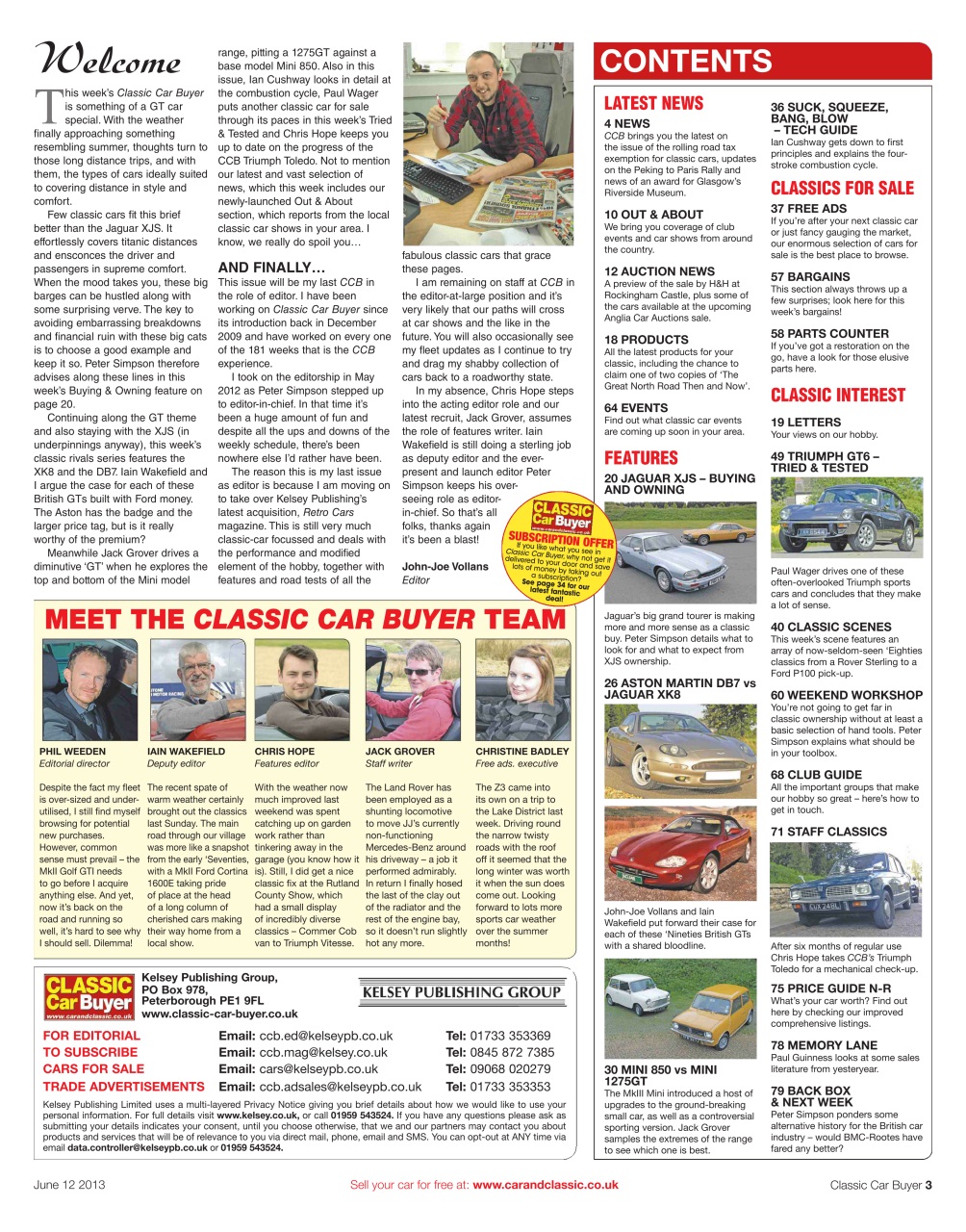 Classic Car Buyer Preview Pages