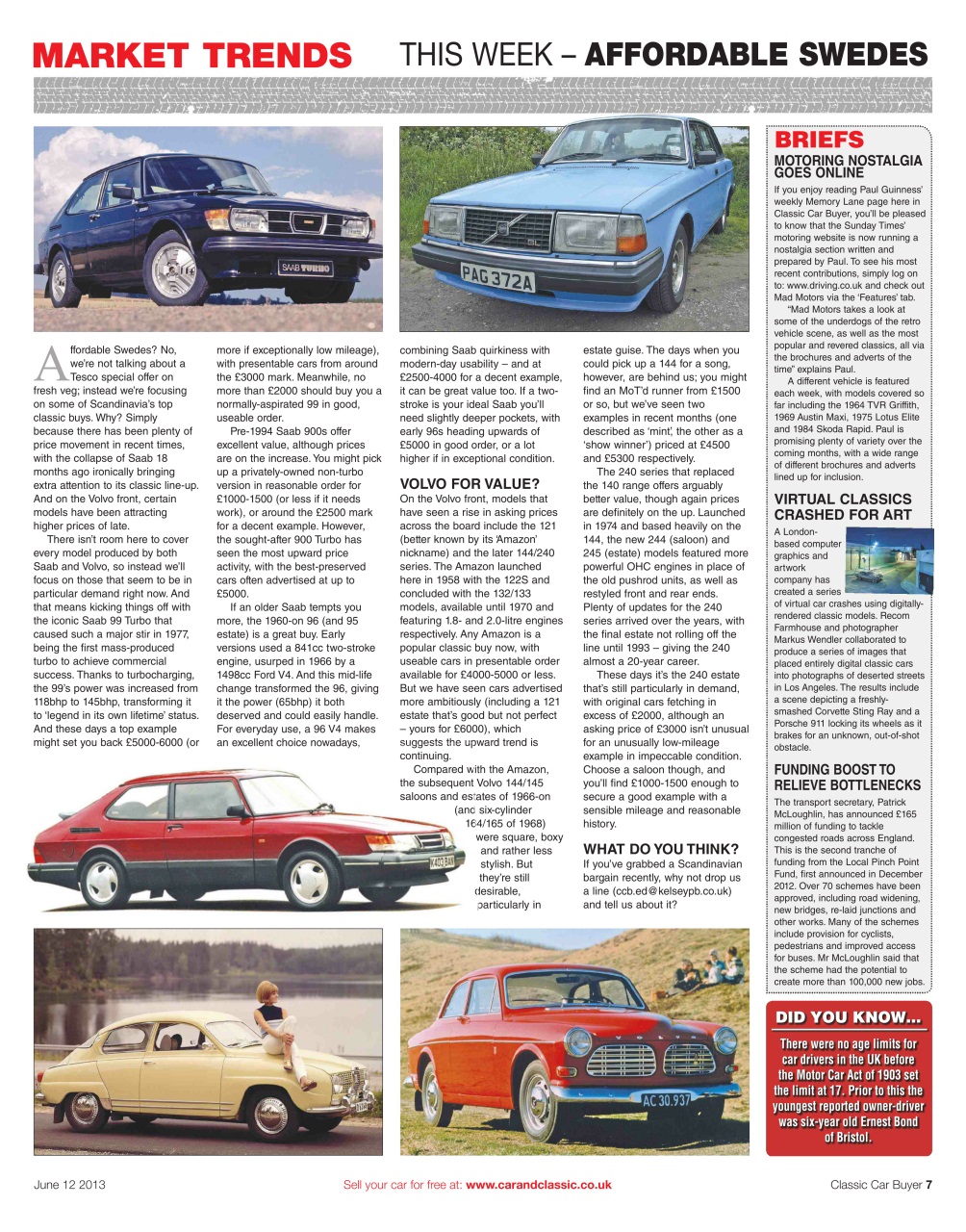 Classic Car Buyer Preview Pages