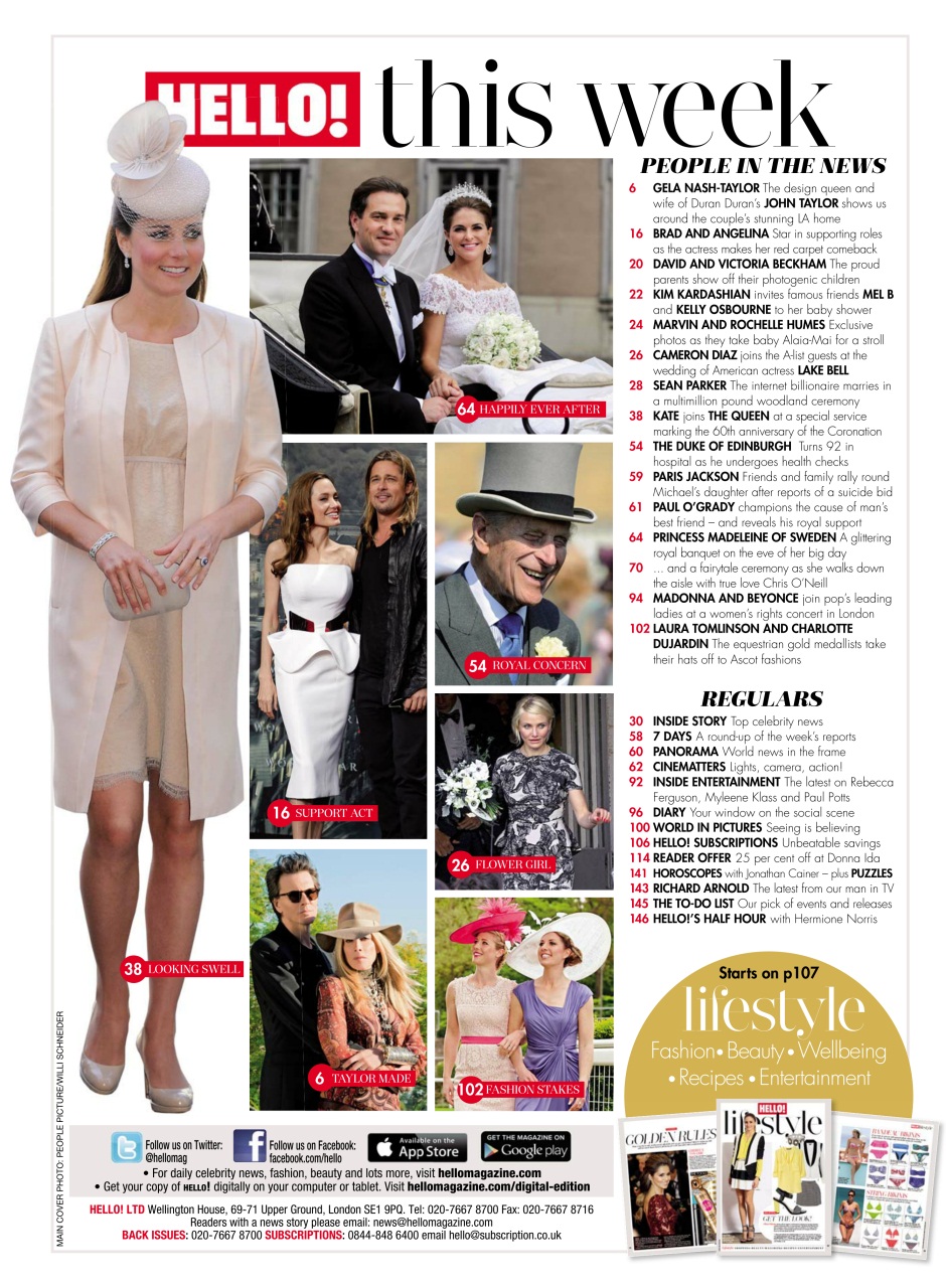 Hello! Magazine Preview Pages