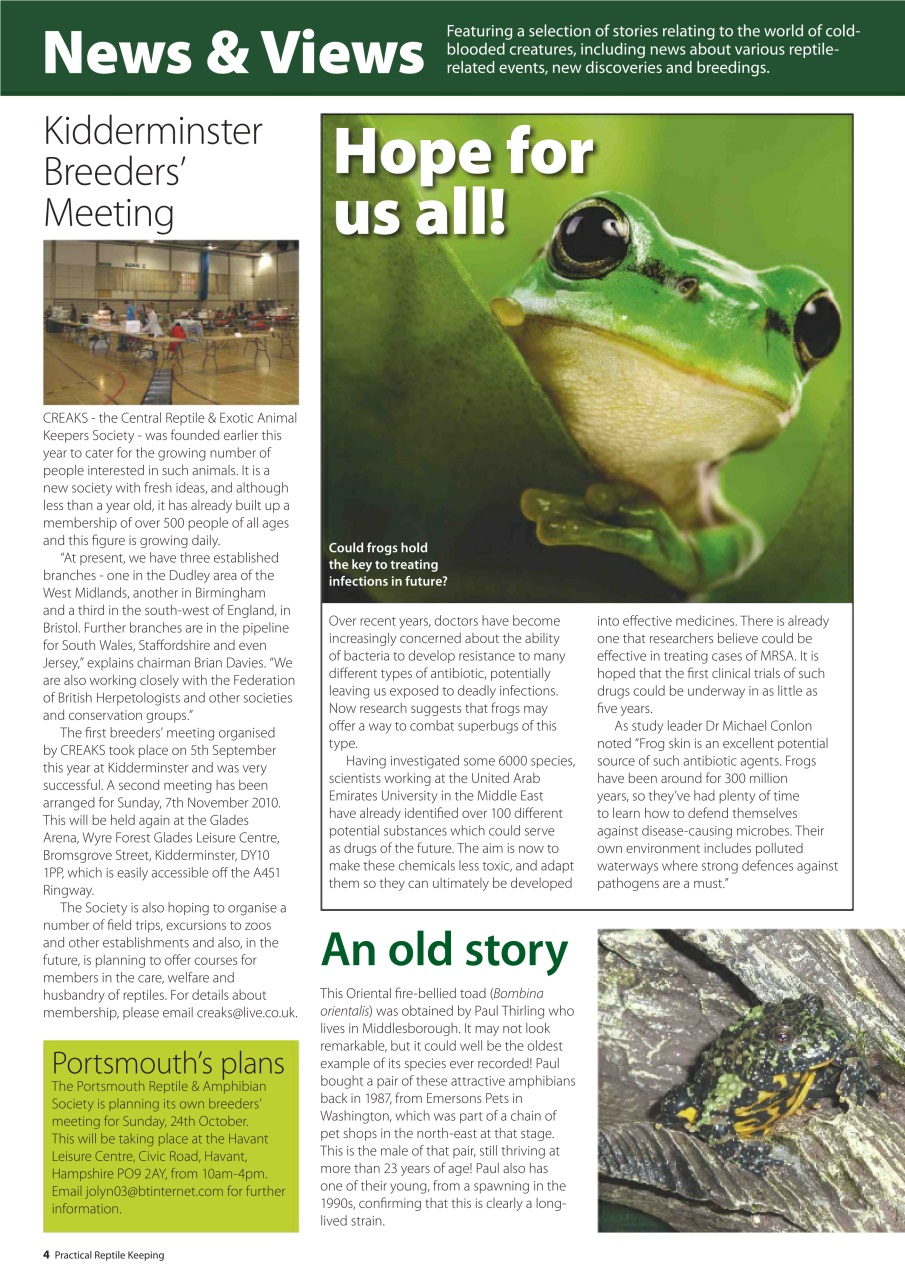 Practical Reptile Keeping Preview Pages