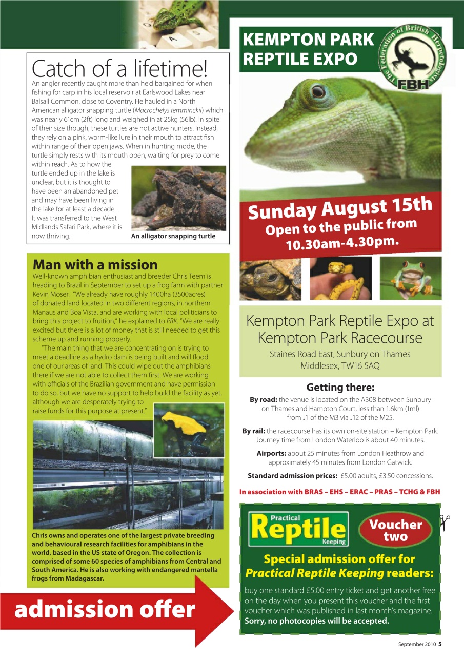 Practical Reptile Keeping Preview Pages