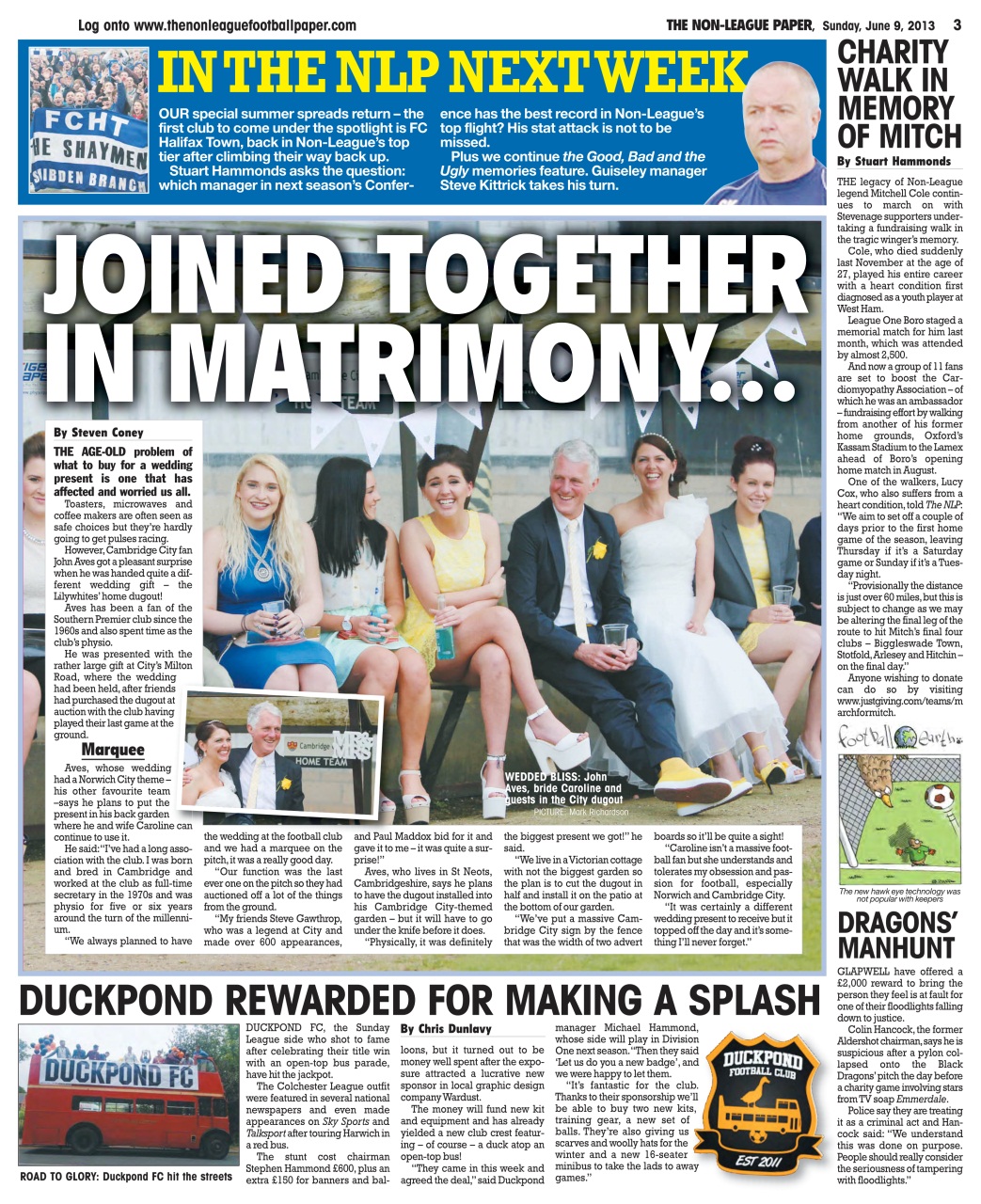 The Non-League Football Paper Preview Pages