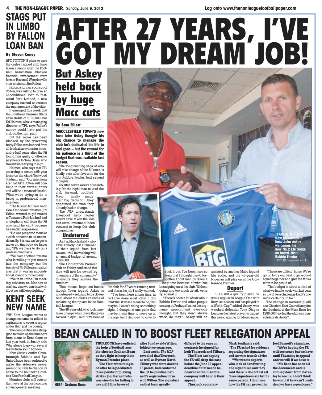 The Non-League Football Paper Preview Pages