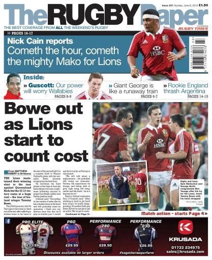 The Rugby Paper issue 
