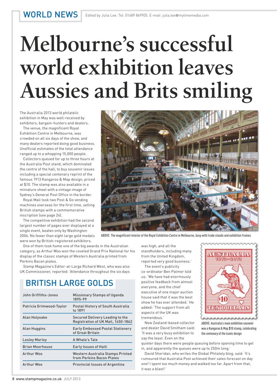 Stamp Magazine Preview Pages