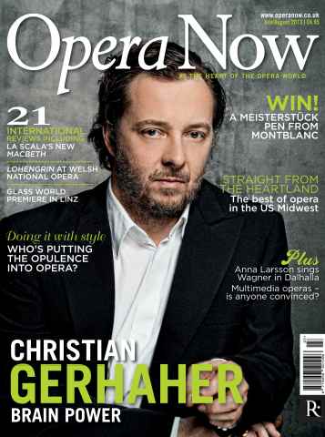 Opera Now issue July - August