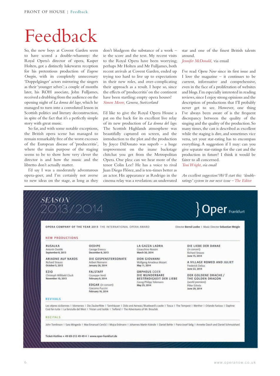 Opera Now Preview Pages