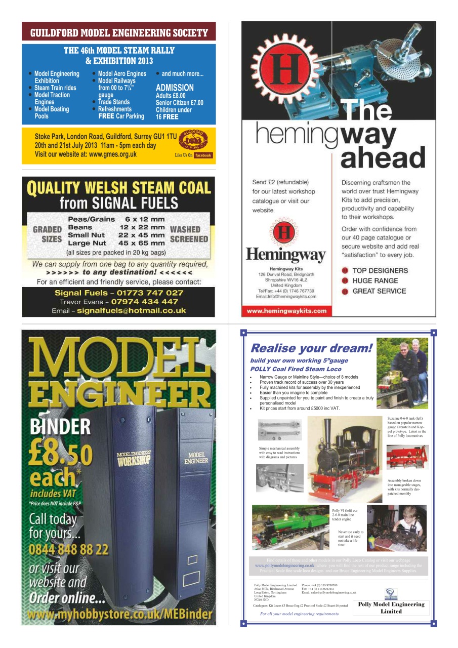 Model Engineer Preview Pages