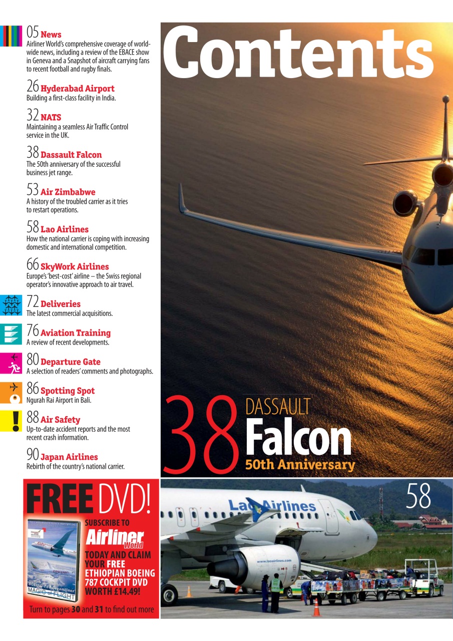 Airliner World Preview Pages
