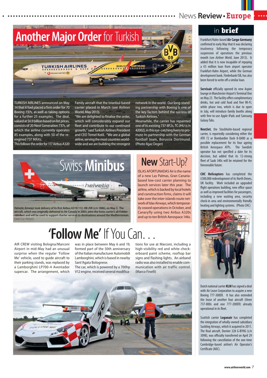 Airliner World Preview Pages