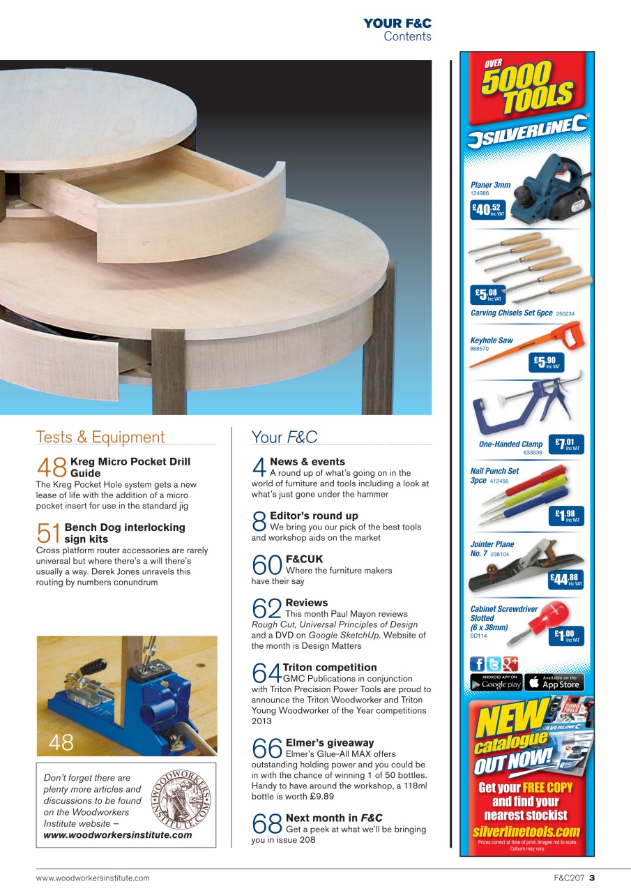 Furniture & Cabinetmaking Preview Pages
