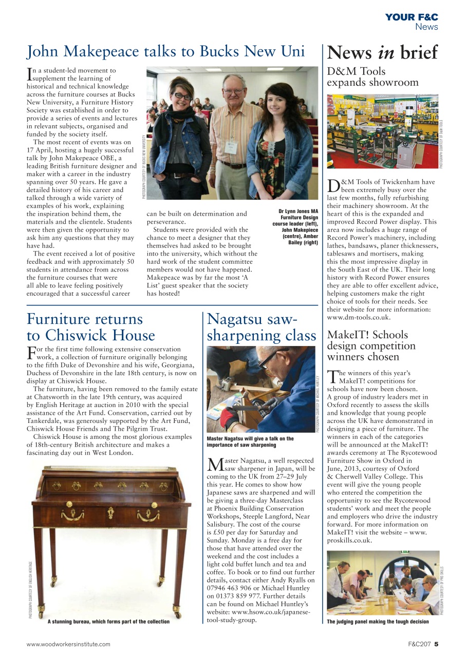 Furniture & Cabinetmaking Preview Pages