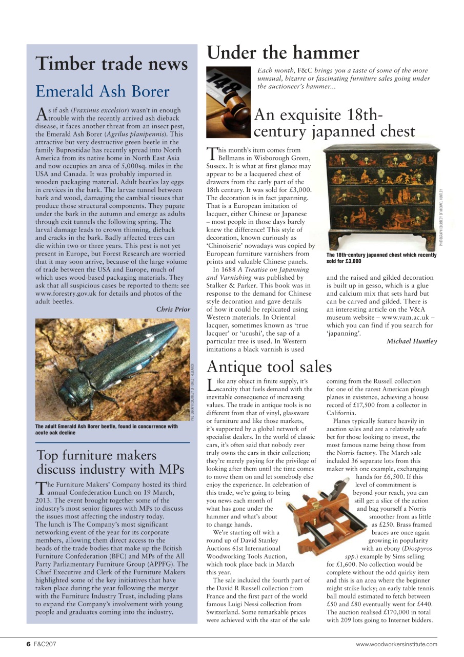 Furniture & Cabinetmaking Preview Pages