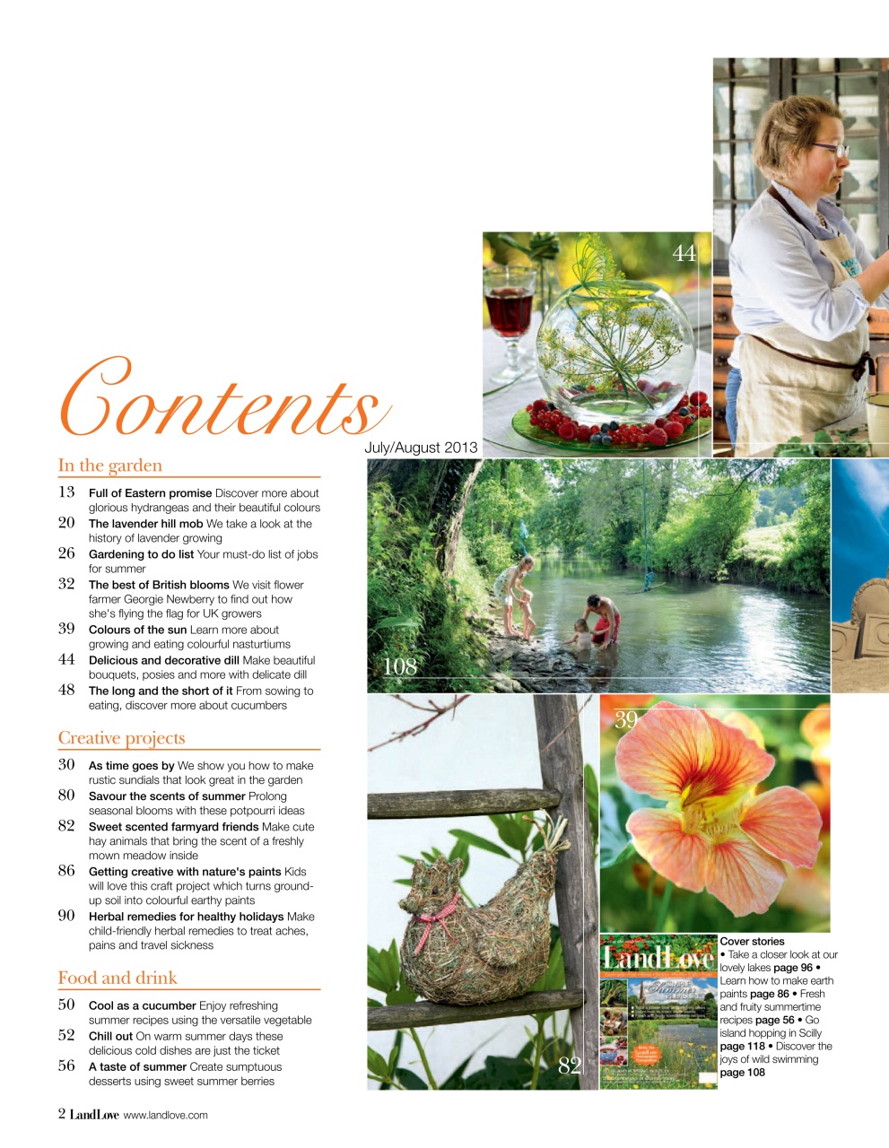 LandLove Magazine Preview Pages