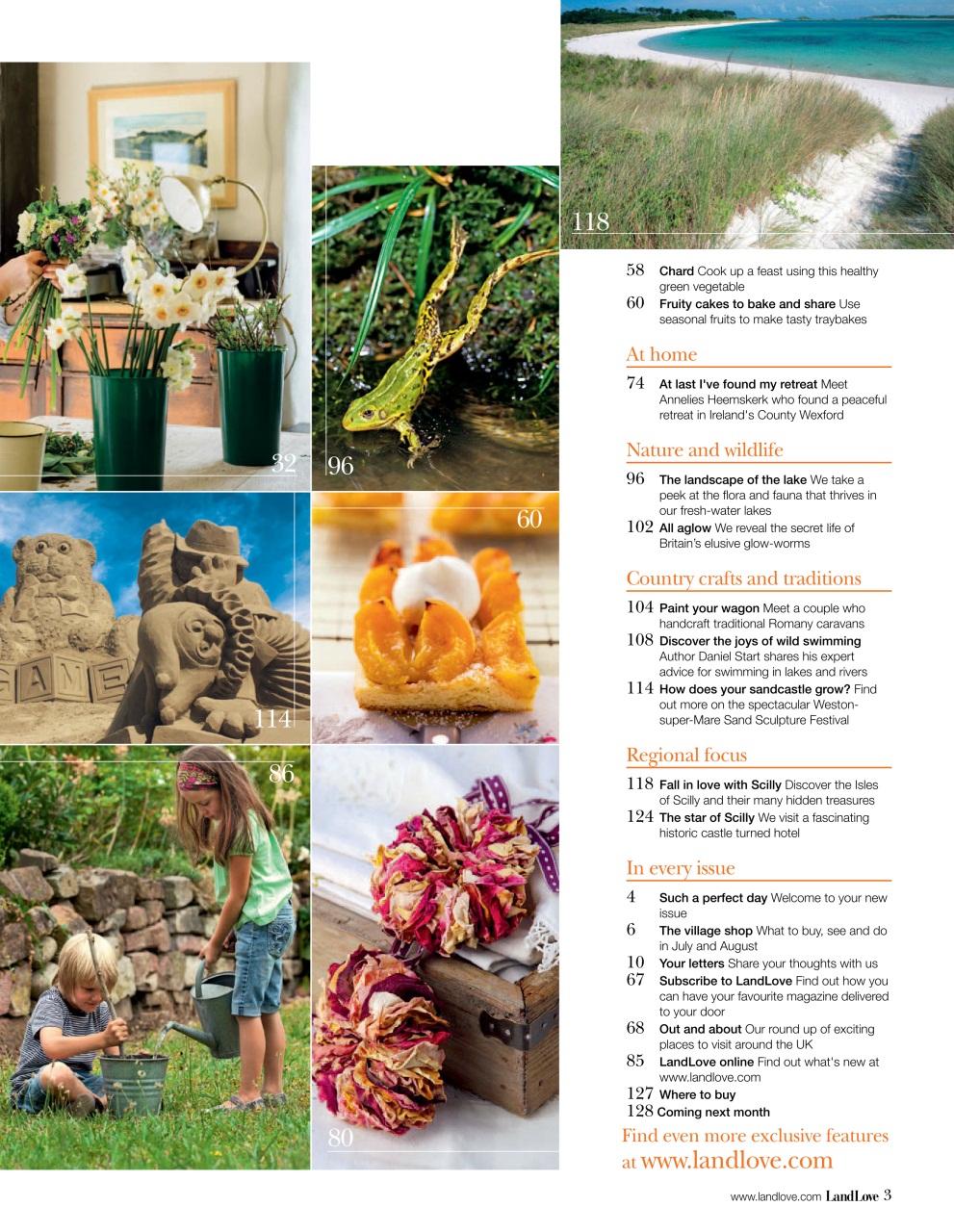 LandLove Magazine Preview Pages