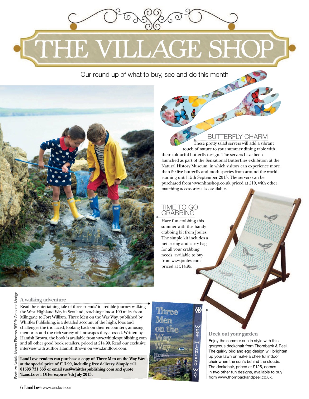 LandLove Magazine Preview Pages