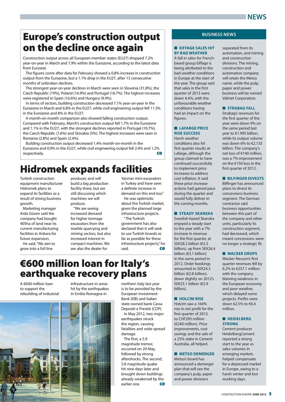 Construction Europe Preview Pages