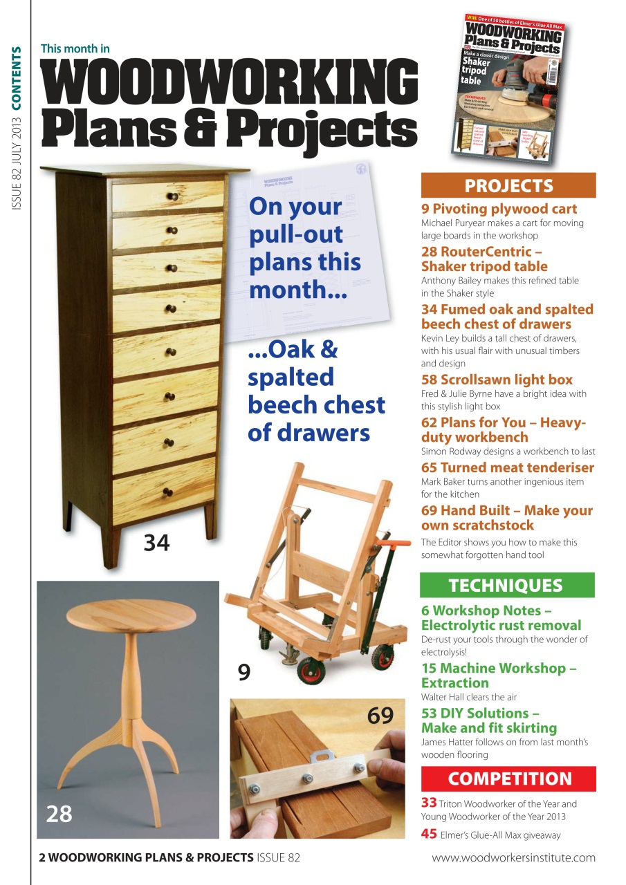 Woodworking Crafts Magazine Preview Pages