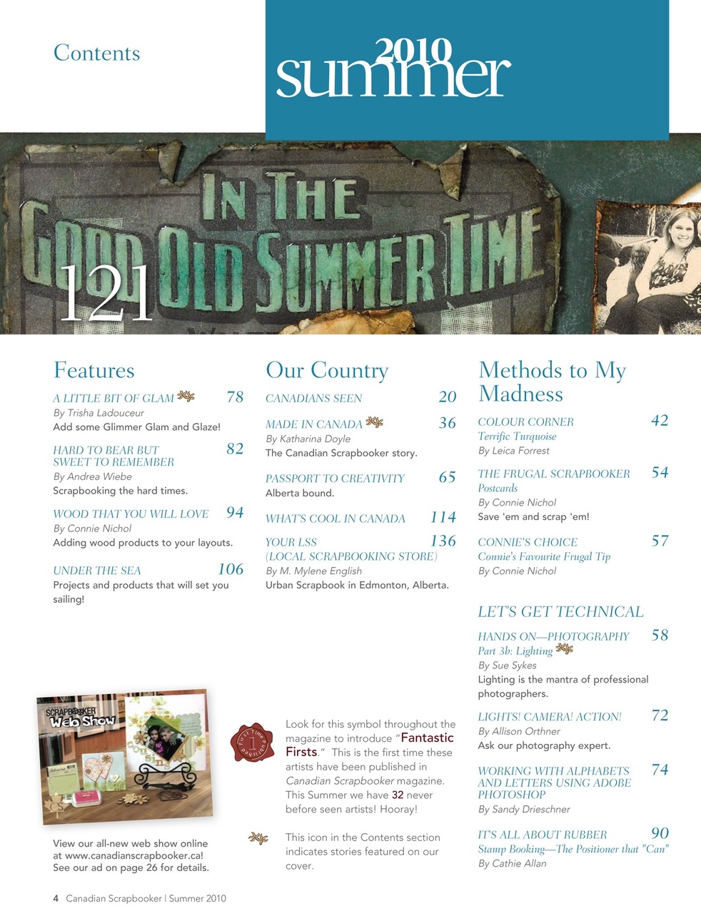 Creative Scrapbooker Preview Pages