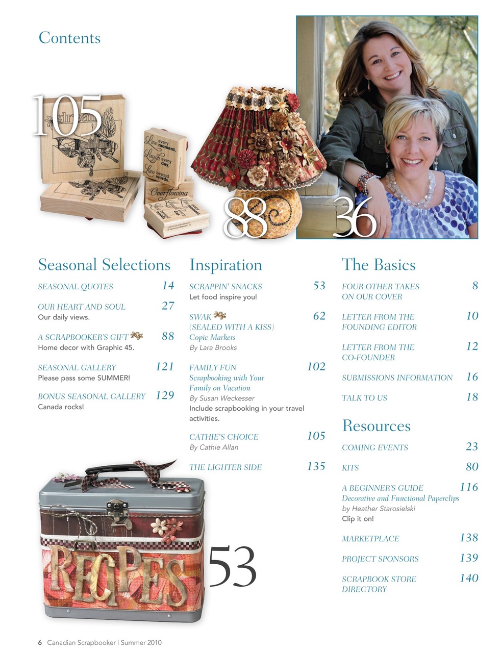 Creative Scrapbooker Preview Pages