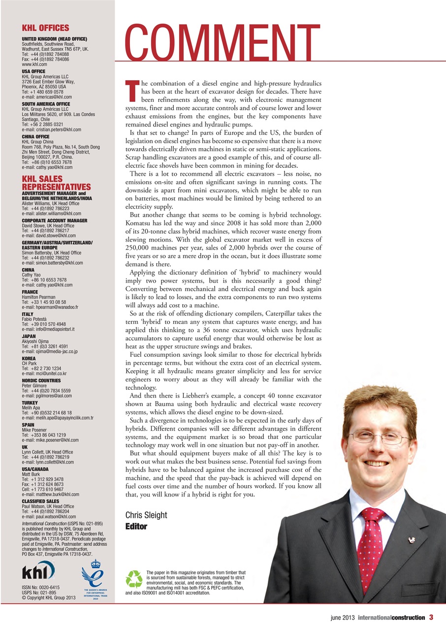 International Construction Preview Pages